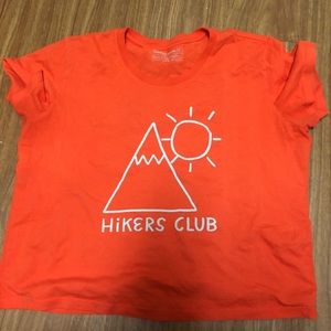 Outdoor voices hikers club tee LIMITED EDITION
